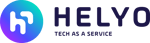 Logo Helyo - Horizontal Tagline - Cor