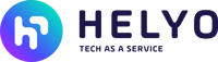 Logo Helyo - Horizontal Tagline - Cor